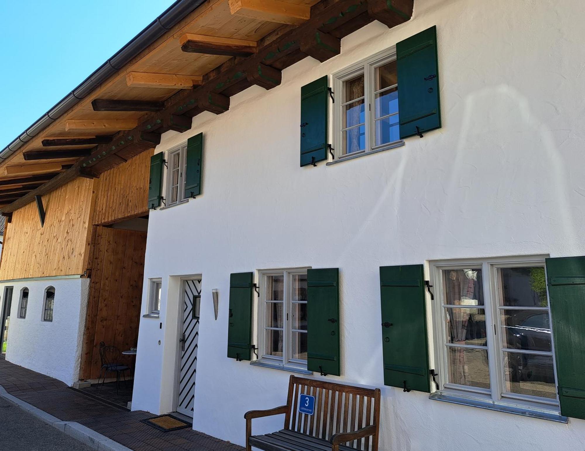 Neu! Ferienwohnungen Im Lueftlmalereck, Hennalahaus Oberammergau Zewnętrze zdjęcie